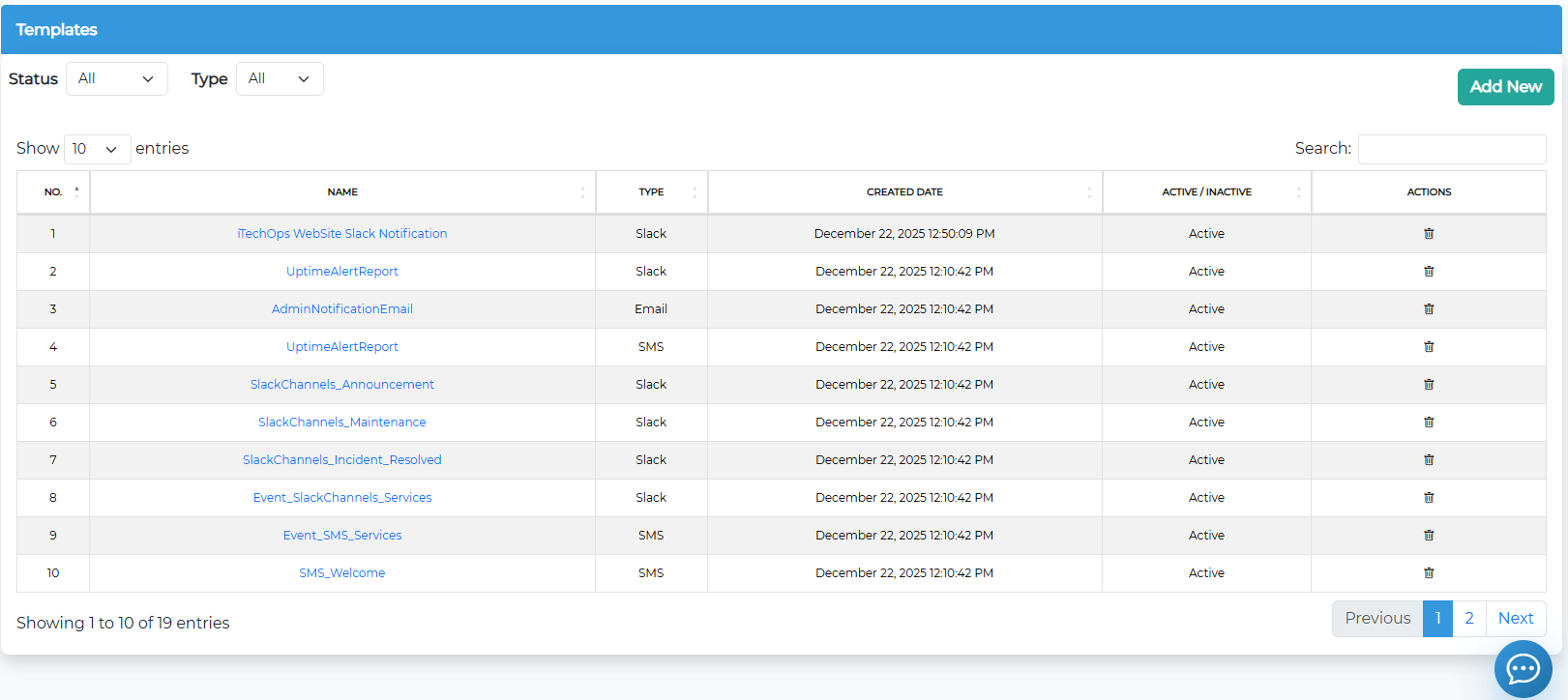 Templates Overview